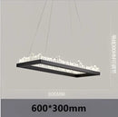 GobekUsa Crystal LED Pendant Lights: Modern Gold Black Industrial Lamp for Stylish Illumination