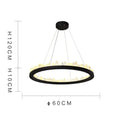 GobekUsa Crystal LED Pendant Lights: Modern Gold Black Industrial Lamp for Stylish Illumination