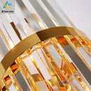 GobekUsa Crystal LED Wall Lights: Modern 40CM Bedroom Living Room Lamp