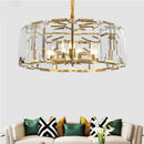 GobekUsa Black Crystal Pendant Chandelier for Home Decor Luxe Lighting