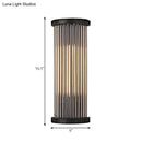GobekUsa Modern Black Crystal Wall Sconce 1-Light for Stylish Living Room
