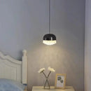GobekUsa Crystal Tassel Chandelier for Bedroom Dining Room Bedside Glass Pendant Light