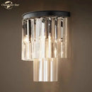 GobekUsa Crystal Wall Lamp: Postmodern Luxury for Bedroom, Living Room, Hotel - Creative Indoor Lighting