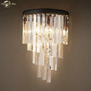 GobekUsa Crystal Wall Lamp: Postmodern Luxury for Bedroom, Living Room, Hotel - Creative Indoor Lighting