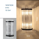 GobekUsa Crystal Wall Lamp: Modern Light Luxury for Living Room, Bedroom, and Corridor.