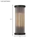 GobekUsa Modern Black Crystal Wall Sconce 1-Light for Stylish Living Room
