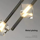 GobekUsa Cube Crystal Pendant Lamps for Bedroom and Living Room Décor