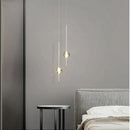 GobekUsa Cube Crystal Pendant Lamps for Bedroom and Living Room Décor