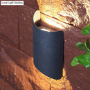GobekUsa Modern LED Black Wall Sconce Lamp with Metal Shade for Yard