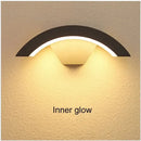 GobekUsa LED Waterproof Outdoor Wall Lights Sensor Lamp for Porch Garden Balcony