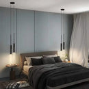 GobekUsa Black Chandelier Pendant Light for Bedroom, Bar, and Coffee Decor