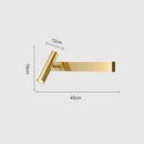GobekUsa Copper Wall Light Nordic Style for Bedroom Bedside, Modern Minimalist Design