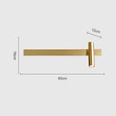 GobekUsa Copper Wall Light Nordic Style for Bedroom Bedside, Modern Minimalist Design