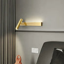 GobekUsa Copper Wall Light Nordic Style for Bedroom Bedside, Modern Minimalist Design