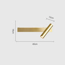 GobekUsa Copper Wall Light Nordic Style for Bedroom Bedside, Modern Minimalist Design