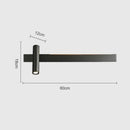GobekUsa Copper Wall Light Nordic Style for Bedroom Bedside, Modern Minimalist Design