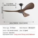 GobekUsa 3 Blade DC Motor Ceiling Fan with Remote Control