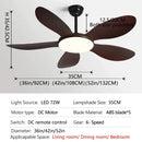 GobekUsa Black DC Ceiling Fan Light Strong Wind Indoor Electric Fan 2023