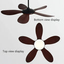 GobekUsa Black DC Ceiling Fan Light Strong Wind Indoor Electric Fan 2023