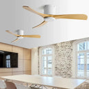 GobekUsa Black DC Motor Ceiling Fan Remote Control 35W for Home Restaurant