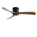 GobekUsa Black DC Motor Ceiling Fan Remote Control 35W for Home Restaurant