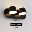 GobekUsa Adjustable LED Wall Lamp Bedside Sconce Modern Hotel Wall Lights