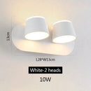 GobekUsa Adjustable LED Wall Lamp Bedside Sconce Modern Hotel Wall Lights