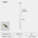 GobekUsa Conical Chandelier Stair Lamp Modern Simple Villa Restaurant Kitchen Bedroom Bar Lighting
