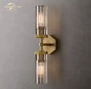 GobekUsa Crystal Hexagonal Sconce: Modern Wall Lamp for Bathroom, Living Room, Bedroom