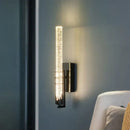 GobekUsa Crystal Wall Light: Modern LED Long Lamp for Bedrooms, Living Rooms, and Stairs