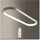 GobekUsa Designer Oval LED Pendant Lamp for Living, Dining, Restaurant, Bedroom Lighting