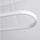 GobekUsa Designer Oval LED Pendant Lamp for Living, Dining, Restaurant, Bedroom Lighting