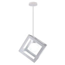 Modern black decorbites geometric led cube pendant kitchen light by Decorbites