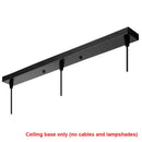Modern black decorbites geometric led cube pendant kitchen light by Decorbites