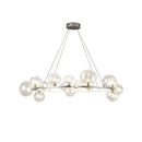 GobekUsa Glass Ball G9 LED Chandelier: Modern Minimalist Nordic Design