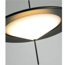 GobekUsa Designer UFO Chandelier 10W Modern Indoor Living Room Lamp