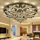 GobekUsa Dimmable LED Crystal Chandelier Chrome Ceiling Light Fixture