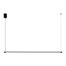 GobekUsa Black Dimmable Led Linear Pendant for Dining Room Chandelier