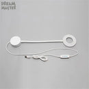 Modern black dimmable led wall lamp bedroom gooseneck reading light by Decorbites