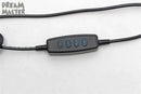 Modern black dimmable led wall lamp bedroom gooseneck reading light by Decorbites