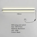 GobekUsa Dimmable Long Wall Lamp: Stylish Bedroom Light Strip for Master Bedroom, TV Background, Sofa Decor