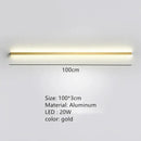 GobekUsa Dimmable Long Wall Lamp: Stylish Bedroom Light Strip for Master Bedroom, TV Background, Sofa Decor
