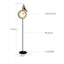 GobekUsa Double Horn Radar LED Floor Lamp: Modern Nordic Design for Living Room Lighting
