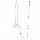 GobekUsa Black Drum LED Pendant for Kitchen & Restaurant - Spider Industrial Ceiling Light