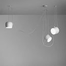 GobekUsa Black Drum LED Pendant for Kitchen & Restaurant - Spider Industrial Ceiling Light