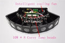 GobekUsa Eight Eyes LED Scanner Beam Light - RGBW Laser Club Disco DJ Light