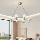 GobekUsa Cream Nordic Pendant Chandelier for Living Room, Bedroom, and Dining Room