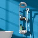 GobekUsa Electric Showerhead Knobs Column Faucet Set for Bathroom Bathtub System