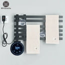 GobekUsa Electric Towel Warmer Rack Thermostatic Digital Display Stainless Steel Holder