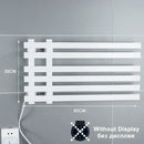 GobekUsa Electric Towel Warmer Rack Thermostatic Digital Display Stainless Steel Holder